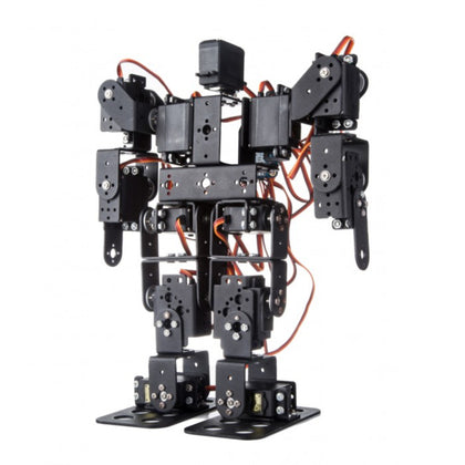 13 DOF Biped Robot, Leg Robot Servo Motor Metal Bracket (NO Servo)_BACK