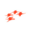 2 Pairs 40mm 4-Blade Propellers for Emax EZ Pilot FPV Racing Drone 2CW + 2CCW Red_3