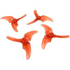 2 Pairs Emax Avan Rush 2.5 Inch 3 Blade Propeller 2CW + 2CCW Red Suitable for Quadcopter Drones_3