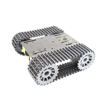 4WD Remote Control Tank Crawler Robot with Obstacle Avoidance