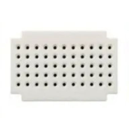55 Tie Points Mini Solderless Bread Board PCB Circuit Board for Arduino 3 x 2cm white_1