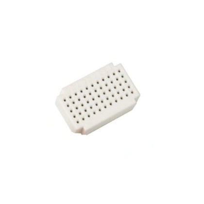 55 Tie Points Mini Solderless Bread Board PCB Circuit Board for Arduino 3 x 2cm white