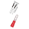 Cold-Press Terminal Male Wire Connector RED MRD1-156 MALE_drawing