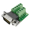 DB9 Male Screw Terminal to RS232 RS485 Conversion Board with Shell and Nut_2