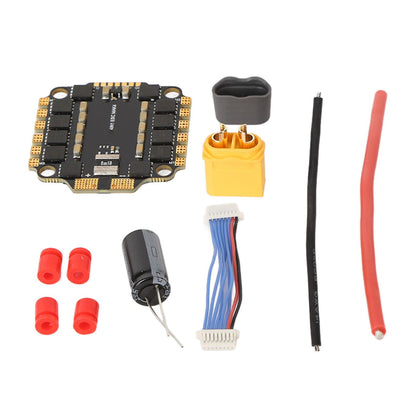 JHEMCU RuiBet 45A BLHELI_S Dshot600 3-6S Brushless 4in1 ESC 30X30mm for FPV Freestyle Flight Controller Stack DIY Parts