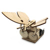 Mechanical Transmission Butterfly Puzzle Butterfly 3D Wooden Puzzle Science Experiment Project 3D Puzzles Mechanical Butterfly