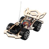 DIY STEM Four Wheel Racing Magic Car Toy For Children