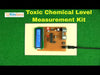 Toxic chemical level measurement