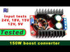 150W DC-DC Boost Converter