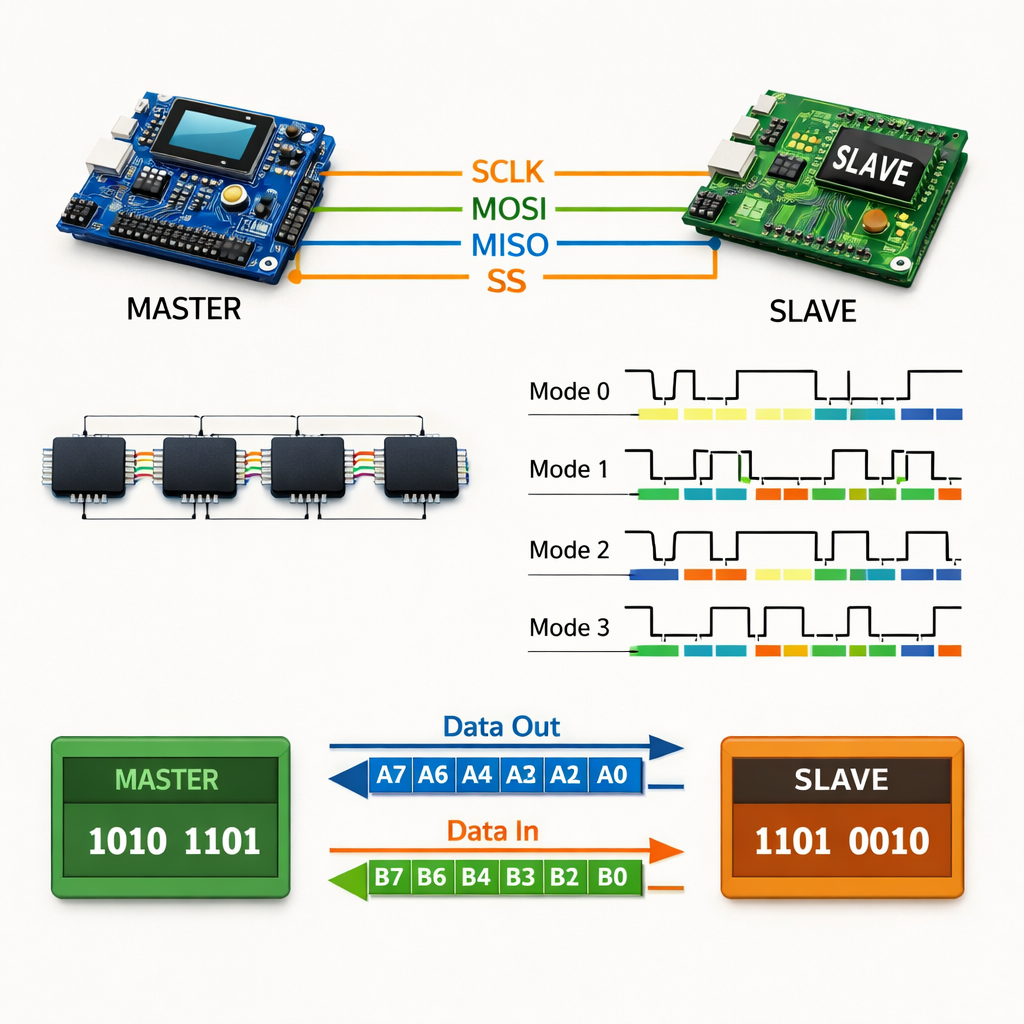 Spi Explained SPI Communication Protocol Explained: Basics, Modes & Working - KitsGuru