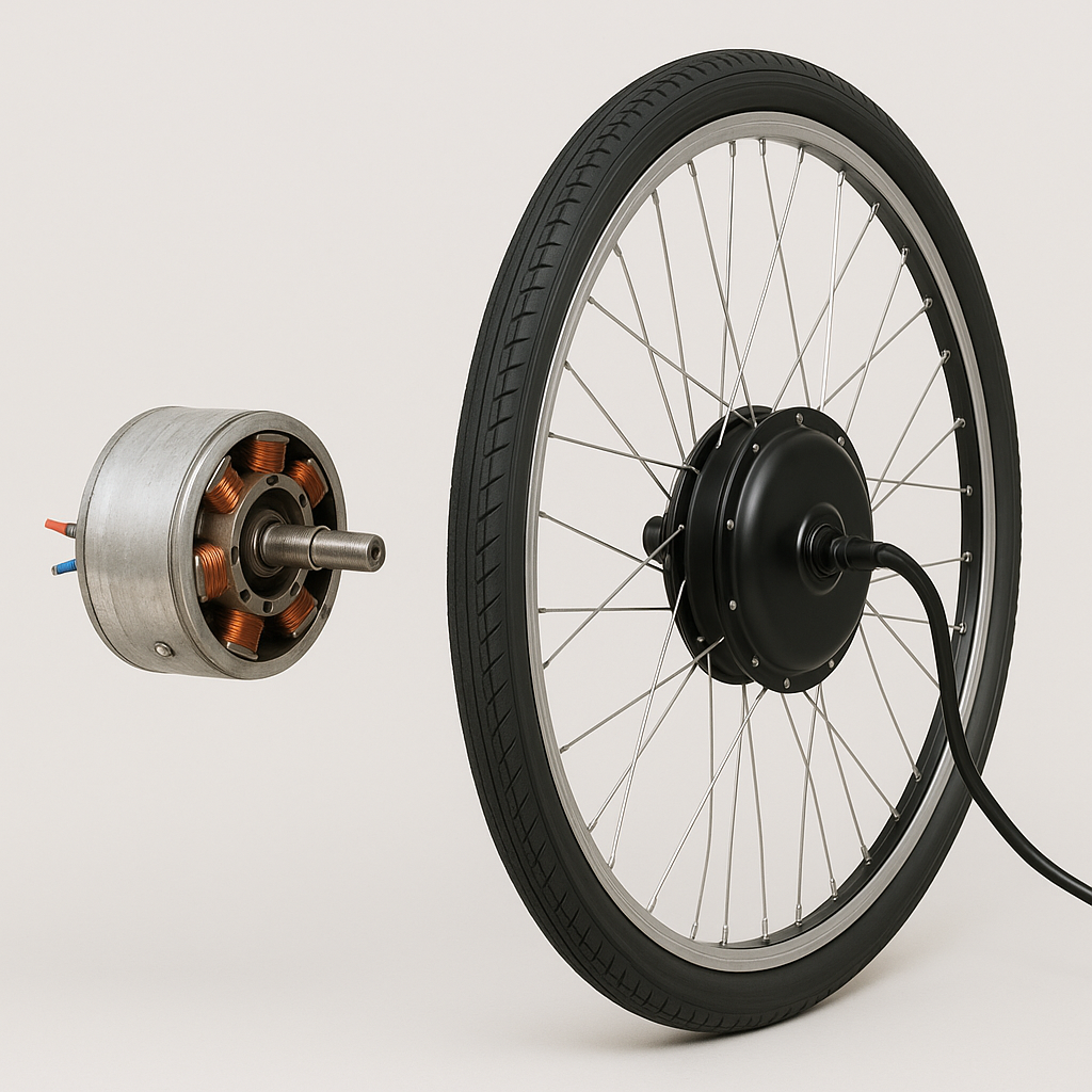 brushless electric bicycle motor VIVI Bike 350W Hub Motors 1 x Motor Controller Making a Electric Bike from