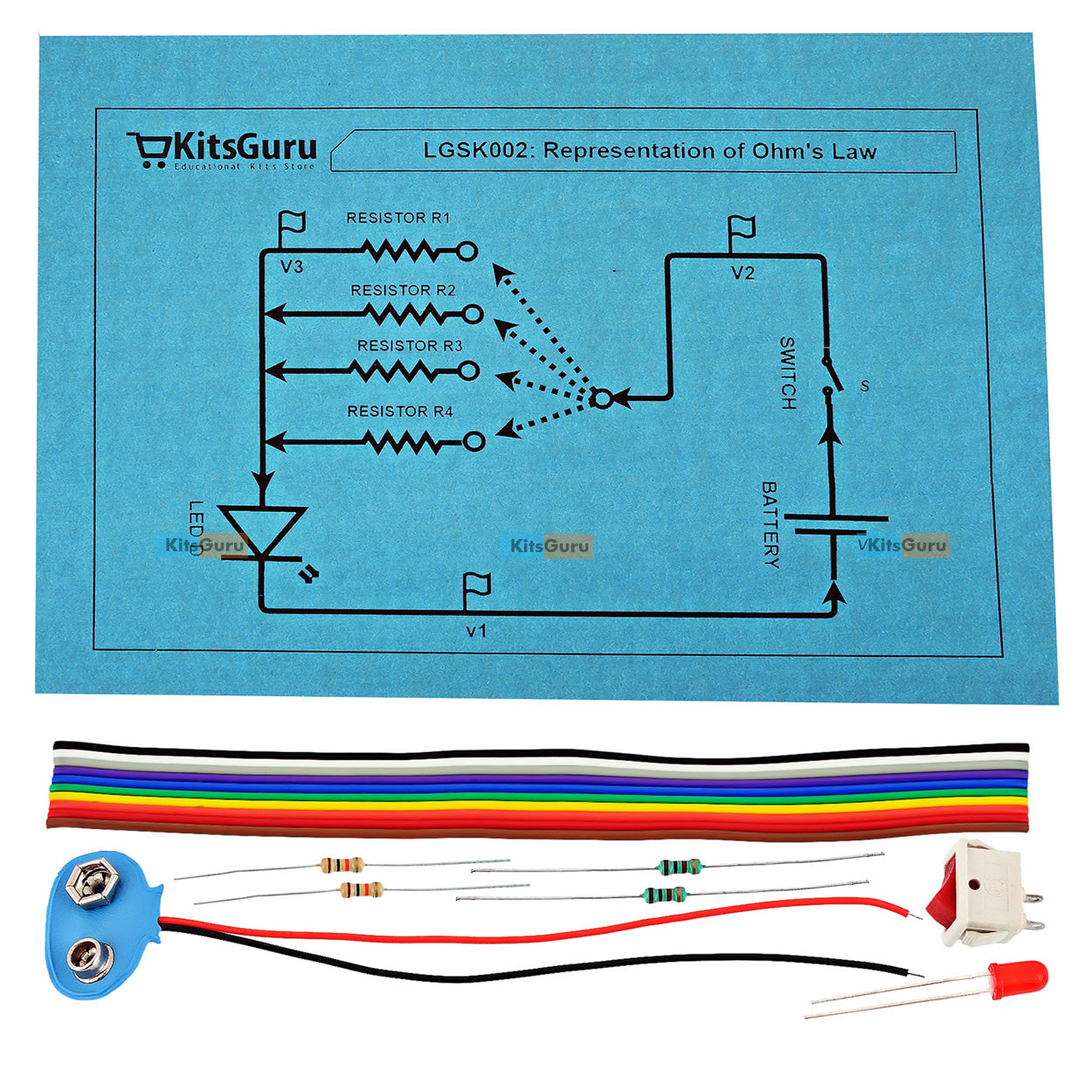 Science Project | Paper Electronics Kits - KitsGuru - KitsGuru