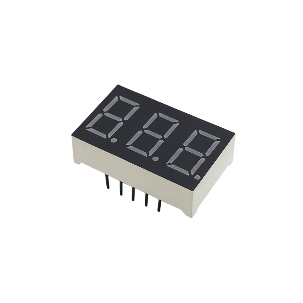 Super Red 10mm 4 Digit 7 Segment Led Display Common Anode For Instrument Panel 2592641
