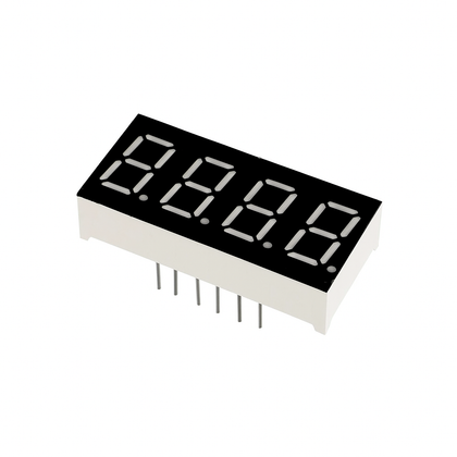 0.36 Inch 4-Digit Common Anode Red 7-Segment LED Display for clocks, timers, counters, and DIY electronic projects-3