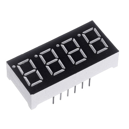 0.56 Inch 4-Digit Common Anode Red 7-Segment LED Display for clocks, timers, counters, and DIY electronic projects-2