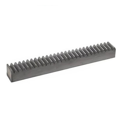 0.5 Module 45 steel mechanical rack 10mm width x10mm high x 250mm holless (Only Rack)