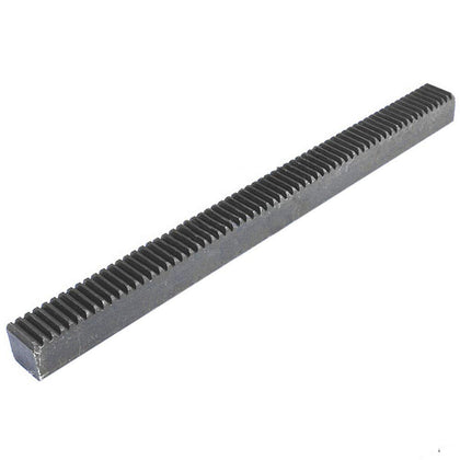 1 Module 45 steel mechanical rack 10mm width x12mm high x 250mm holless (Only Rack)