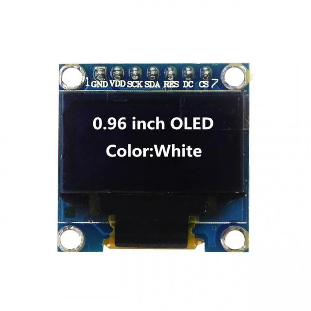 Display OLED 0.96 Pollici 12864 Per Arduino - 2 Pezzi, Interfaccia SPI/IIC, Carattere Bianco - Foto 9