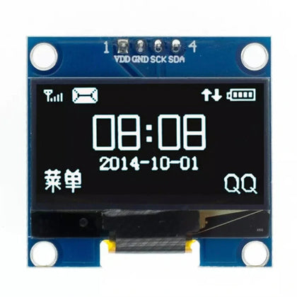 1.3 Inch I2C IIC 4 pin OLED Display Module with VCC GND-White