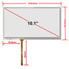 10.1 inch 4-Wire Resistive Touch Panel Screen-3