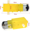 100 RPM 3-12V BO Motor Dual Shadt High Quality Straight Shaft