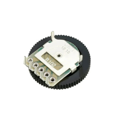 10K Ohm B103 Dual Dial Linear Potentiometer Dial Type 5-Pin 16x2mm-1
