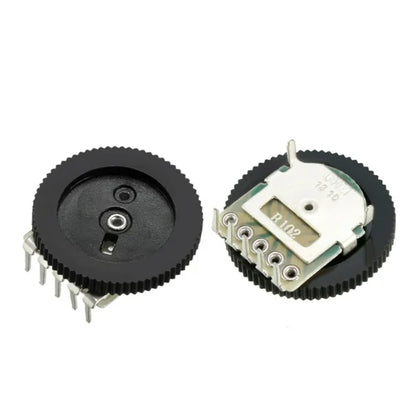 10K Ohm B103 Dual Dial Linear Potentiometer Dial Type 5-Pin 16x2mm