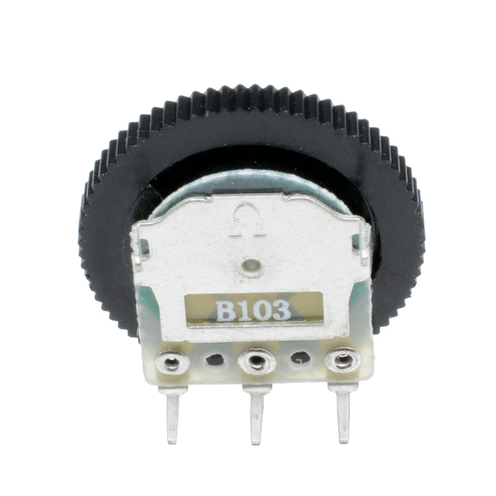 10K Ohm B103 Single Linear Potentiometer Dial Type 3-Pin 16x2mm-1