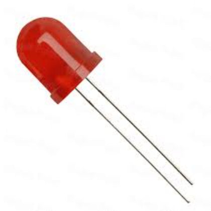 10mm Red LED Diode F10 – Super Bright Round LED