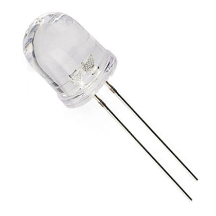 10mm White LED Diode F10 – Super Bright Round LED_1