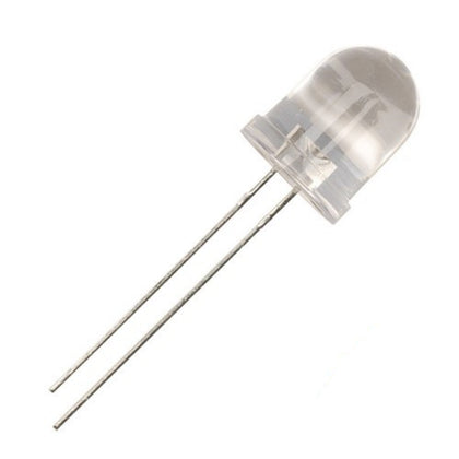 10mm White LED Diode F10 – Super Bright Round LED