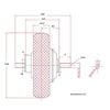 10 Inch 48V 500W Drum Brake with Tire_drawing
