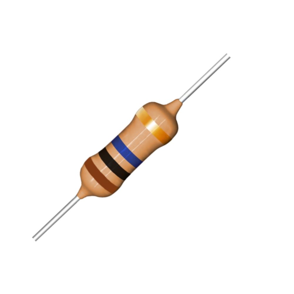 10 M Resistance 1/4 Watt ±5% Tolerance