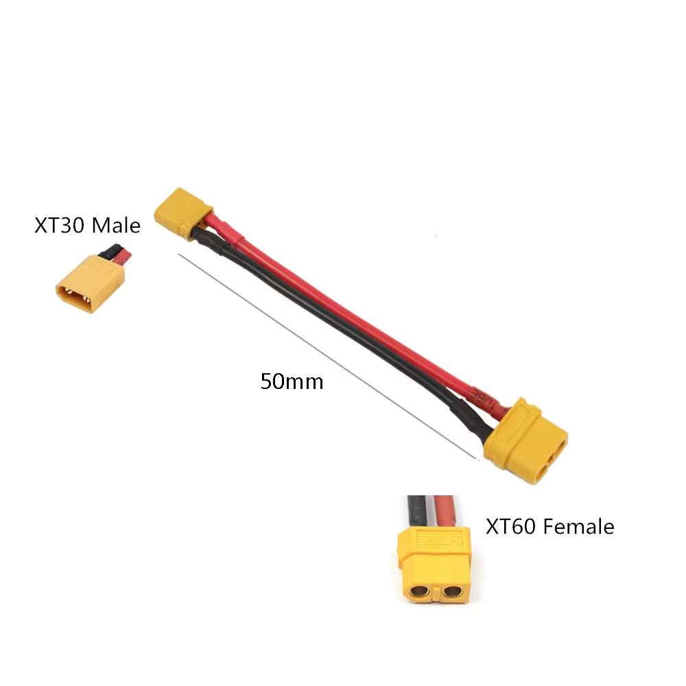 30 Pairs (60pcs) Genuine XT60 Gold Connectors – High Current Male & Female Plugs For RC