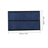 10cm line pet  Solar Pannel 147X90mm 5.5V 240mA_2