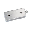 Back view 120 x 40 x 30mm thick Electromagnet with 8mm Mounting Hole DC 12V