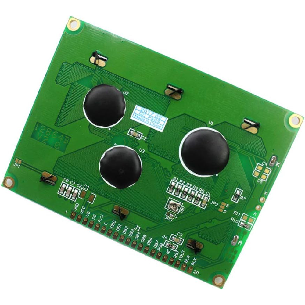 12864B Graphic Blue Color Back-light LCD Display Module_1