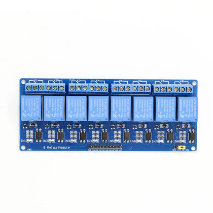 12V 10A 8-Channel OptoCoupler Relay Board Module