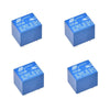 4 X 12V PCB Mount Sugar Cube SL-C 5 Pin SPDT Relay