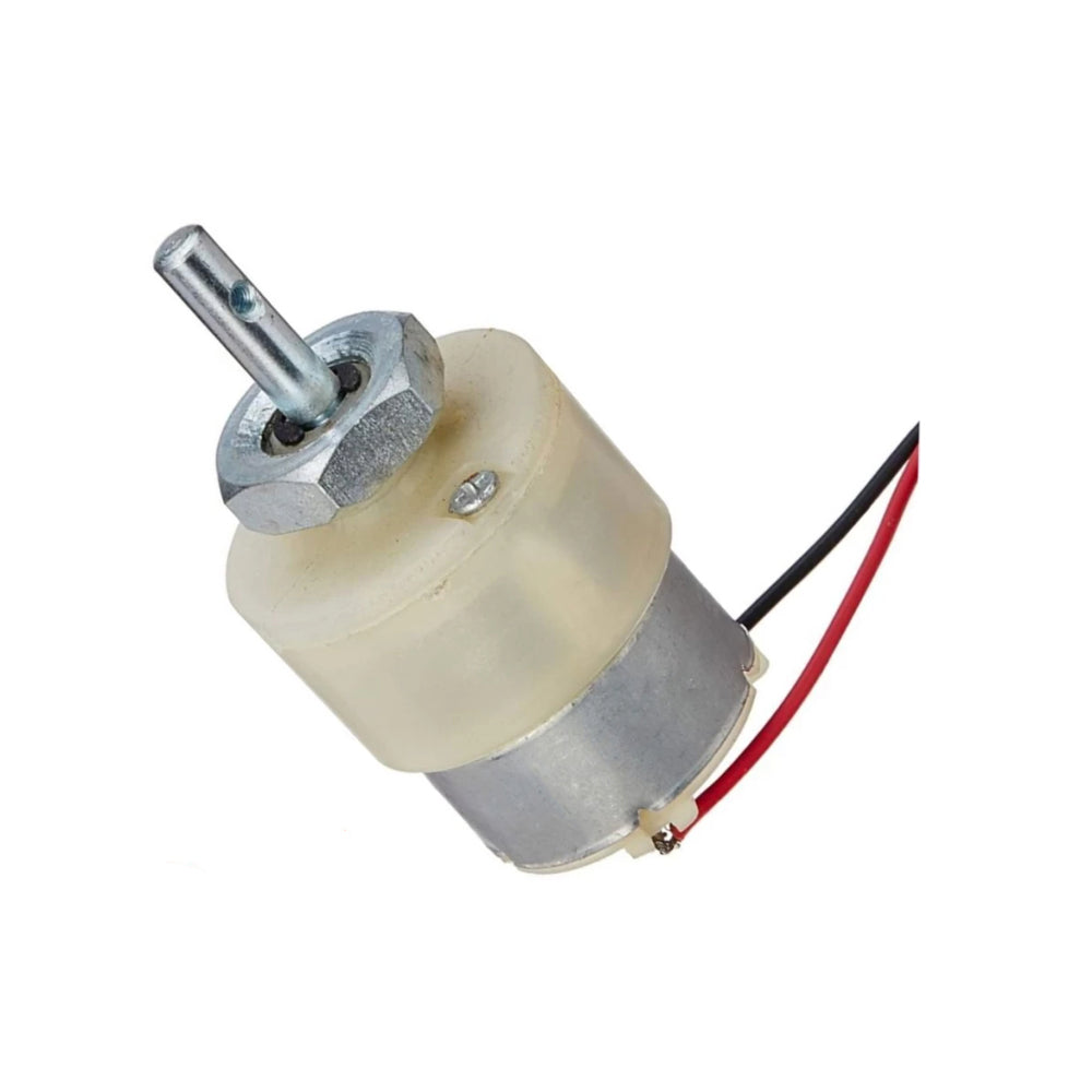 12V 100 RPM Centre Shaft Geared DC motor Metal Gears