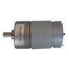 12V 125rpm 20kg.cm 20W D-shap shaft dual Axis High torque DC geared motor_1