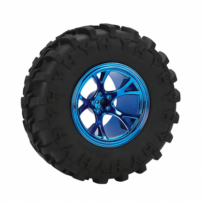 130mm Large and 60mm Width Off Road Robot rubber wheel-2