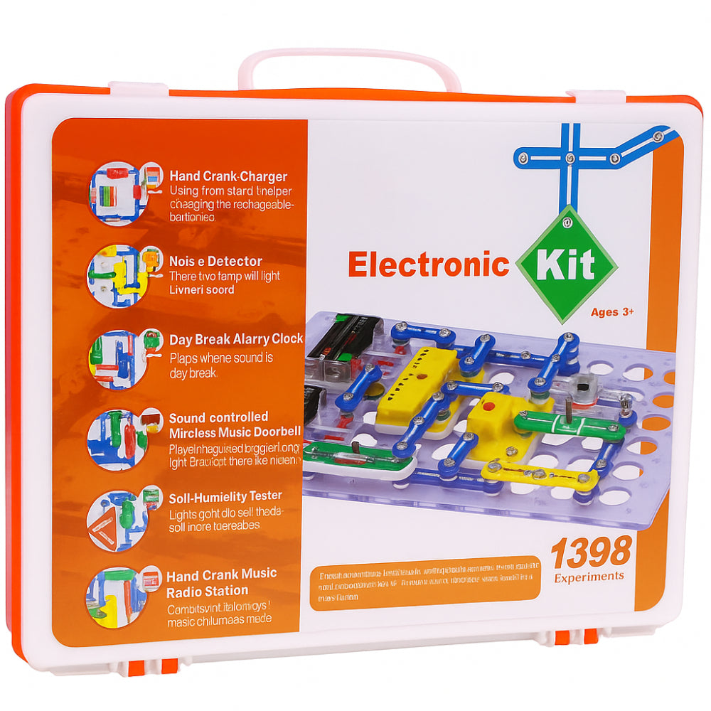 1398 Experiments SNAP Circuits STEM Electronics Kit