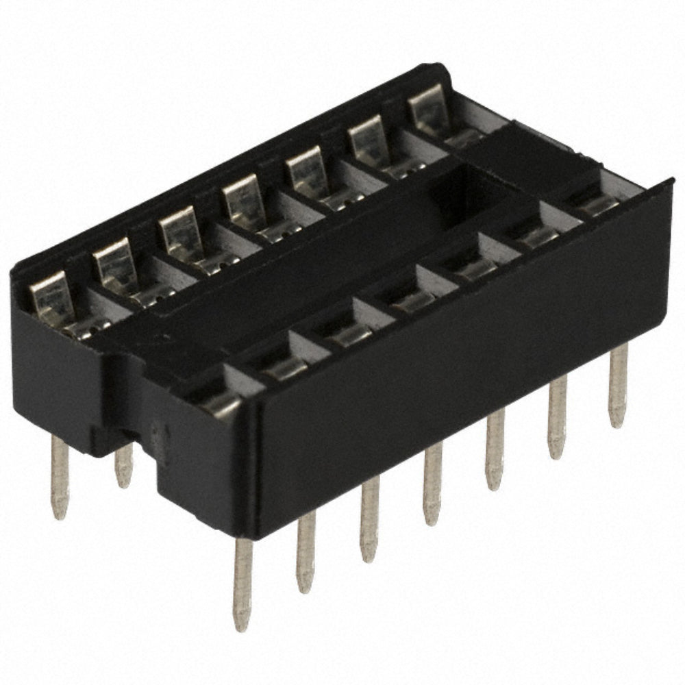 Ic Pin Base 14 Pin DIP IC Base Pitch Width 7.62mm and pins spaced at 2.54mm_1