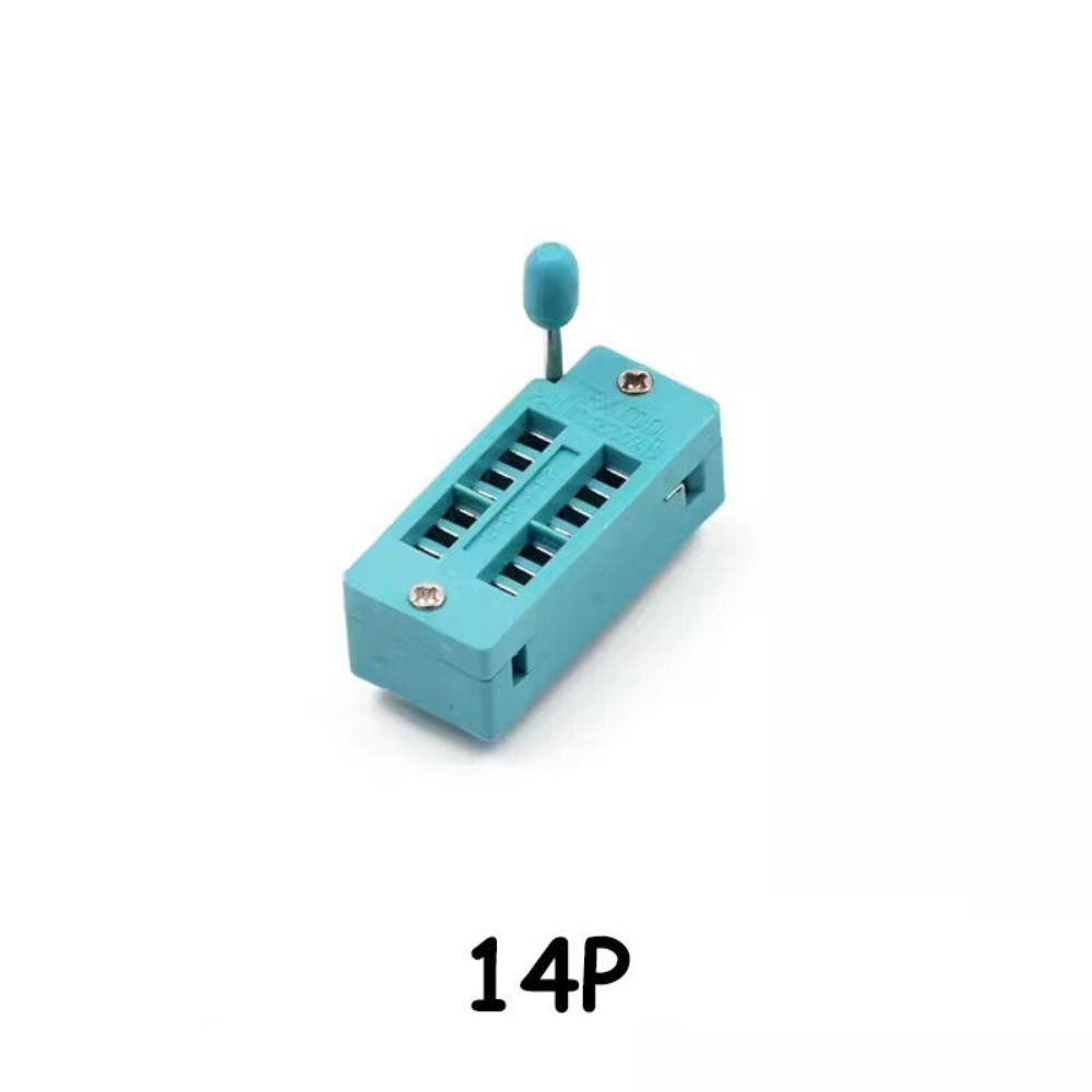 14 Pin Integrated Universal ZIF Socket For IC locking seat-1
