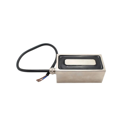 150 x 50 x 50mm thick Electromagnet with 7mm Mounting Hole DC 24V_front