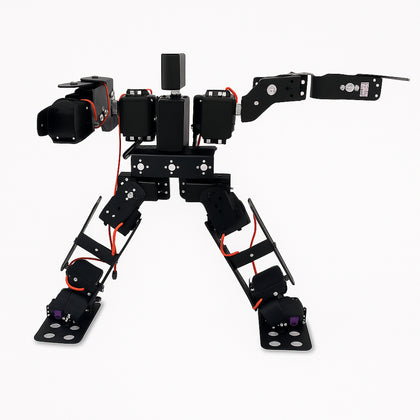 15 DOF DIY Biped Robot, Leg Robot Servo Motor Metal Bracket (NO Servo)