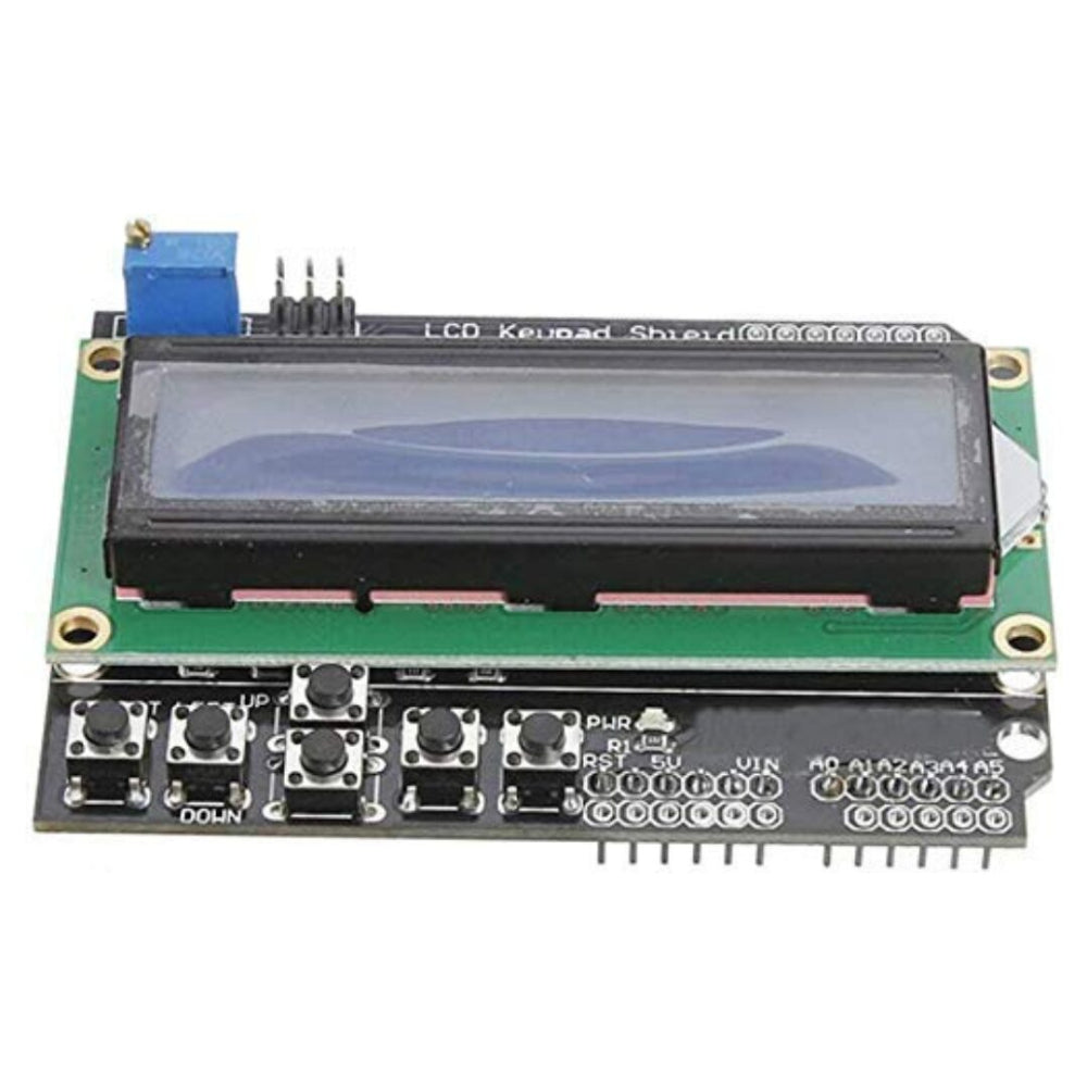 1602 LCD Board Keypad Shield Blue Back-light For Arduino Uno/Mega_2