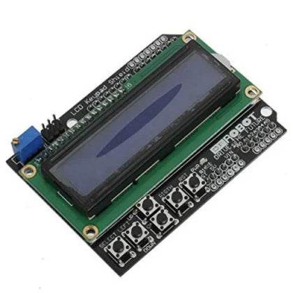 1602 LCD Board Keypad Shield Blue Back-light For Arduino Uno/Mega