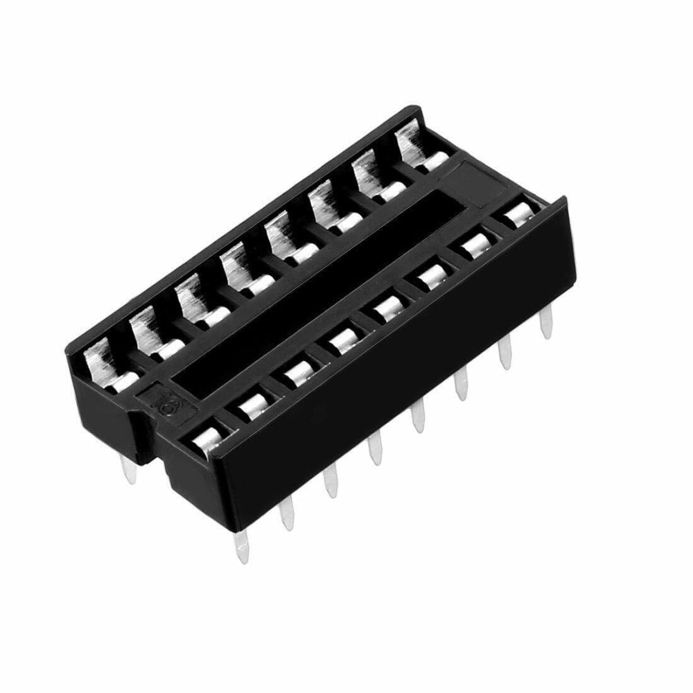 10x DIP16 IC Sockets – 16-polig, 2,54 Mm Pitch, Lötbar, Für Elektronik-Projekte